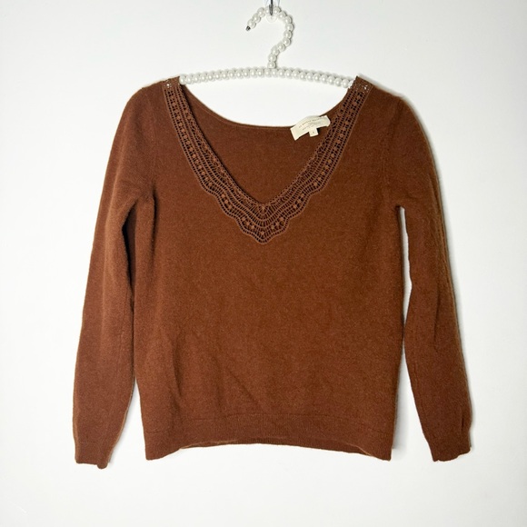 Sezane Janelle Jumper in Mocha - Picture 3 of 7